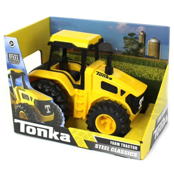 Manufacturer_Tonka Tractors<Tonka Steel Classic Farm Tractor