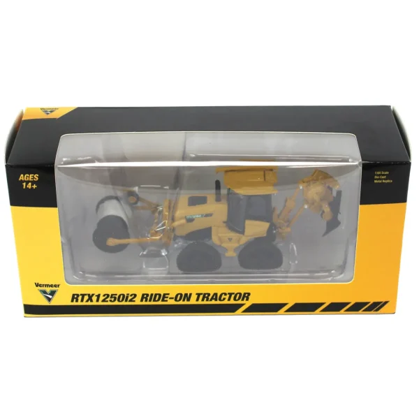 Manufacturer_SpecCast Tractors<1/64 Vermeer RTX1250i2 Ride-on Tractor with Tracks & Hose Attachment