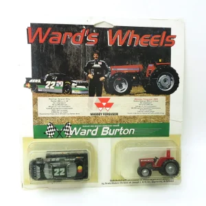 Manufacturer_Scale Models Tractors<1/64 Ward Burton Nascar Stock Car & Massey Ferguson 399 Set