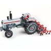 Manufacturer_SpecCast Tractors<1/16 White 2-150 Diesel with 4-Row Rear Cultivator, 2025 Firestone Series