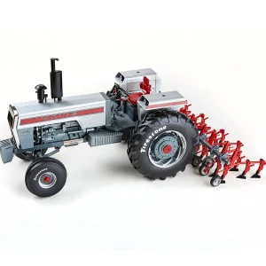Manufacturer_SpecCast Tractors<1/16 White 2-150 Diesel with 4-Row Rear Cultivator, 2025 Firestone Series