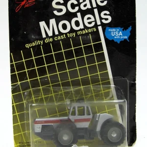 Manufacturer_Scale Models Tractors<1/64 White 4-270 Red Stripe 4WD with Duals by Scale Models