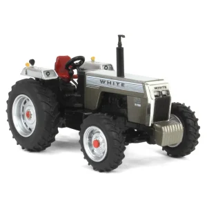Manufacturer_SpecCast Tractors<1/64 White 2-105 Tractor with Power Assist