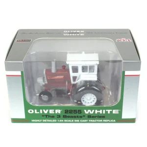 Manufacturer_SpecCast Tractors<1/64 1974 White 2255 w/ Cab & Duals, Red Scheme w/ Silver Lettering, Toy Tractor Times 38th Anniversary