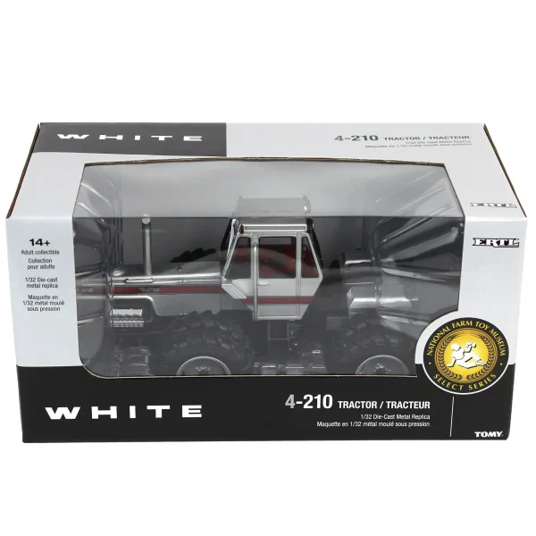 Manufacturer_ERTL Tractors<1/32 White 4-210 4WD with Duals, 2024 National Farm Toy Museum Select Series
