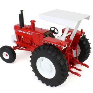 Manufacturer_ERTL Tractors<1/16 White 2255 2WD with ROPS & Canopy, ERTL Prestige Collection