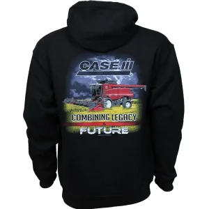 Outback Toys Case Ih & Ji Case<Adult Combining Legacy & Future Vintage Case IH & IH 7150 Combine Hooded Sweatshirt
