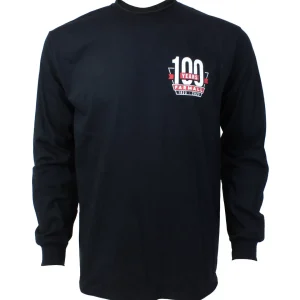 Outback Toys Ih Farmall<Adult Farmall 100 Years Black Long Sleeve T-Shirt
