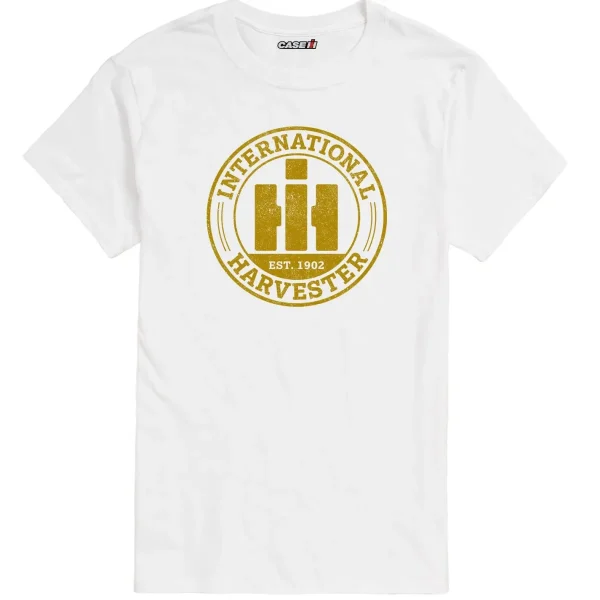 Outback Toys Ih Farmall<Adult IH Classic Seal White Short Sleeve T-Shirt