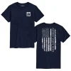 Outback Toys Ih Farmall<Adult IH Faith Family Farming Flag Navy Blue Short Sleeve T-Shirt