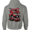 Outback Toys Ih Farmall<Adult IH Family is Everything Grey Hooded Sweatshirt