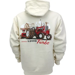 Outback Toys Ih Farmall<Adult IH Farmall 1206 with Duals Hooded Sweatshirt