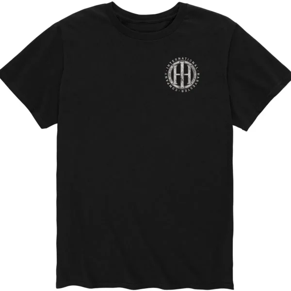 Outback Toys Ih Farmall<Adult IH Wheat Seal Black Short Sleeve T-Shirt