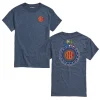 Outback Toys Ih Farmall<Adult IHC Circle Logo Proudly Serving Since 1902 Heather Blue Short Sleeve T-Shirt