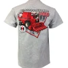 Outback Toys Ih Farmall<Adult International 1460 Combine Gray Short Sleeve T-Shirt