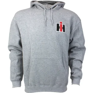 Outback Toys Ih Farmall<Adult International 1460 Combine Gray Hooded Sweatshirt
