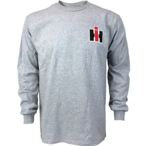 Outback Toys Ih Farmall<Adult International 1460 Combine Gray Long Sleeve T-Shirt