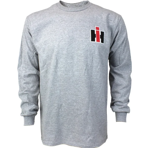 Outback Toys Ih Farmall<Adult International 1460 Combine Gray Long Sleeve T-Shirt