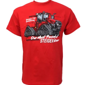 Outback Toys Case Ih & Ji Case<Adult Steiger 715 Quadtrac Short Sleeve T-Shirt