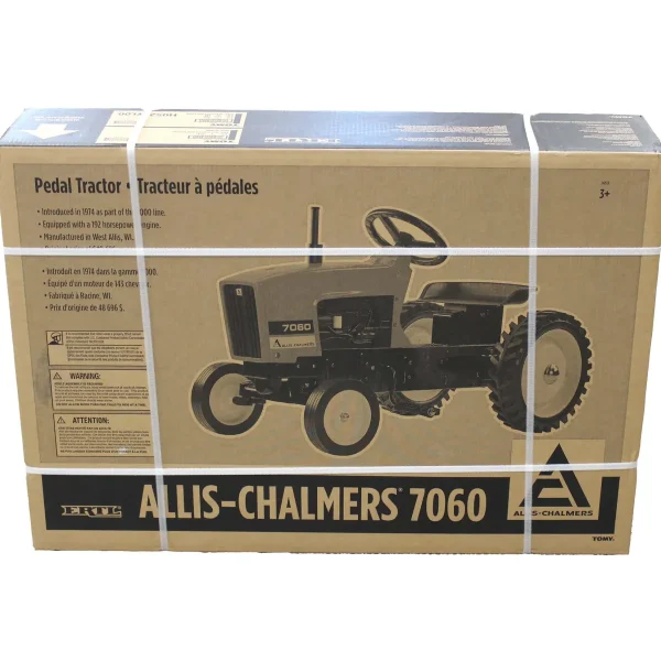 Manufacturer_ERTL Allis, Oliver & More<Allis Chalmers 7060 Wide Front 2WD Pedal Tractor
