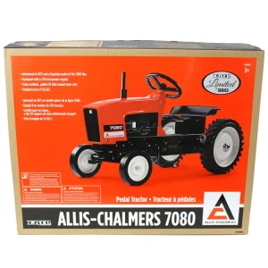 Manufacturer_ERTL Allis, Oliver & More<Allis Chalmers 7080 Wide Front Pedal Tractor, ERTL Limited Series #2
