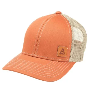 Outback Toys Agco, Allis, Massey & More<Allis Chalmers Logo Burnt Orange Mesh Back Hat