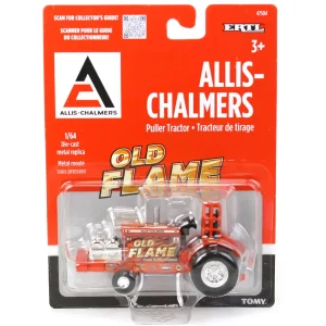 Manufacturer_ERTL Pulling Tractors<1/64 Allis Chalmers "Old Flame" Pulling Tractor