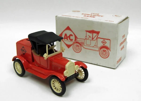 Manufacturer_ERTL Airplanes & Banks | Cars & Suvs<1/25 1918 Allis Chalmers Runabout Bank, Made in the USA