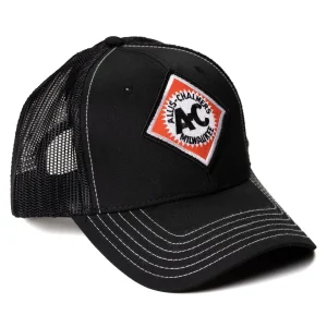 Outback Toys Agco, Allis, Massey & More<Allis Chalmers Starburst Logo Hat with White Accents & Black Mesh Back