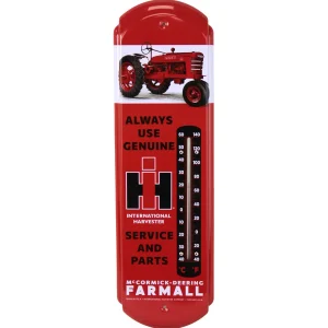 Outback Toys Outdoor<Always Use Genuine IH Service and Parts Metal Thermometer, 5.125in x 17.375in
