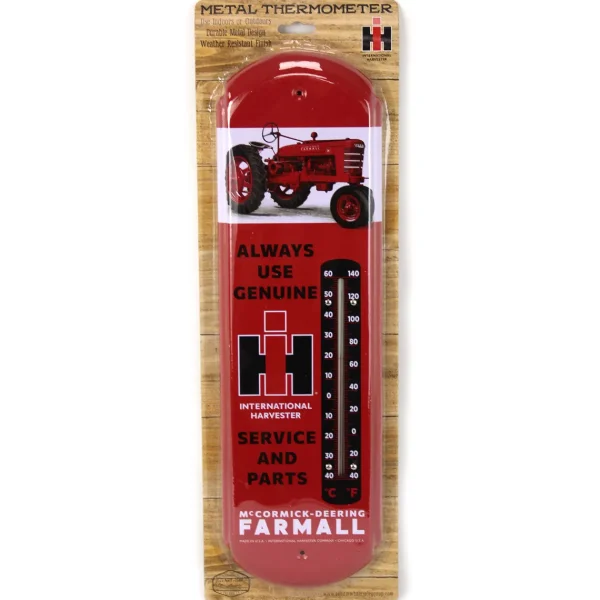 Outback Toys Outdoor<Always Use Genuine IH Service and Parts Metal Thermometer, 5.125in x 17.375in