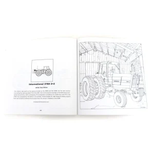 Outback Toys Books, Calendars & Dvds<Art of the Tractor Coloring Book with 80 Pages