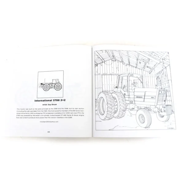 Outback Toys Books, Calendars & Dvds<Art of the Tractor Coloring Book with 80 Pages