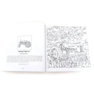 Outback Toys Books, Calendars & Dvds<Art of the Tractor Coloring Book with 80 Pages