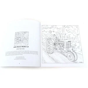 Outback Toys Books, Calendars & Dvds<Art of the Tractor Coloring Book with 80 Pages