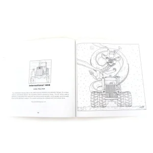Outback Toys Books, Calendars & Dvds<Art of the Tractor Coloring Book with 80 Pages