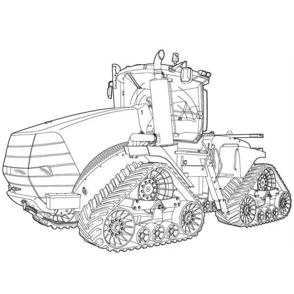 Outback Toys Books, Calendars & Dvds<Art of the Tractor Coloring Book with 80 Pages