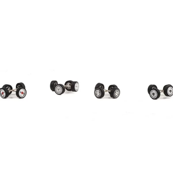 Manufacturer_Greenlight Collectibles Vehicle Accessories<1/64 Auto Body Shop, Cadillac Tires, Wheel & Tire Packs Series 7