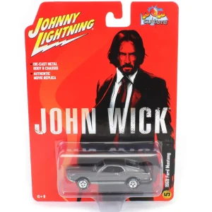 Manufacturer_Auto World Cars & Suvs<1/64 Auto World 1969 Ford Mustang Mach I, John Wick, Pop Culture