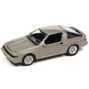 Manufacturer_Auto World Cars & Suvs<1/64 Auto World 2023 Release 2A, 1987 Mitsubishi Starion, Palermo Gray Poly