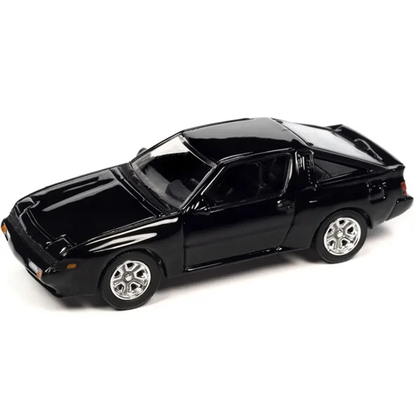 Manufacturer_Auto World Cars & Suvs<1/64 Auto World 2023 Release 2B, 1987 Mitsubishi Starion, Serbia Black