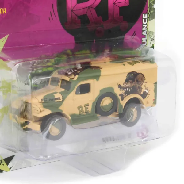 Manufacturer_Auto World Cars & Suvs | Emergency Vehicles<1/64 Auto World Dodge WC54 Ambulance, Rat Fink, Pop Culture