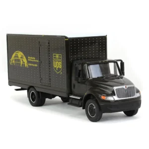 Manufacturer_Greenlight Collectibles Box Trucks & Trailers<(B&D) 1/64 2013 International Durastar Box Van, United Parcel Service, UPS, HD Truck Series 24 - Damaged Item