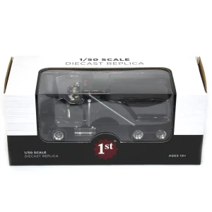 Manufacturer_First Gear, Inc. Dump Trucks<(B&D) 1/50 Black Kenworth T880 Dump Truck by First Gear - Damaged Box