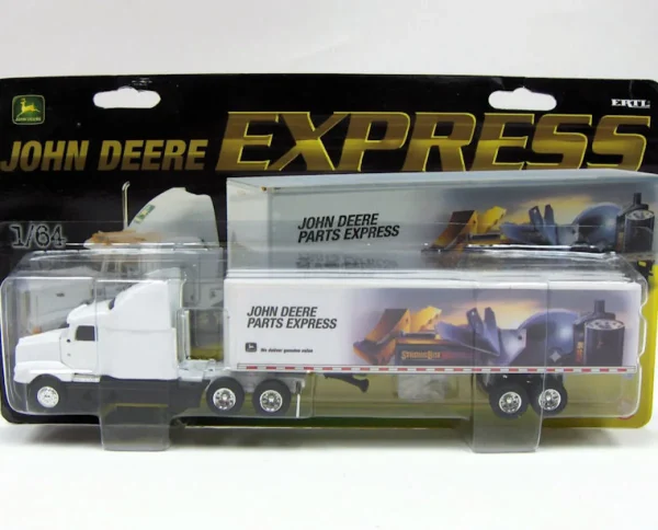 Manufacturer_ERTL Box Trucks & Trailers<(B&D) 1/64 John Deere Express Semi - Damaged Item