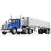 Manufacturer_First Gear, Inc. Dump Trucks<(B&D) 1/50 Kenworth T880, Blue, with East Genesis End Dump Trailer by First Gear - Damaged Item