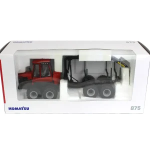 Manufacturer_First Gear, Inc. Logging Trucks<(B&D) 1/32 Komatsu 875.1 Forwarder by First Gear - Damaged Box