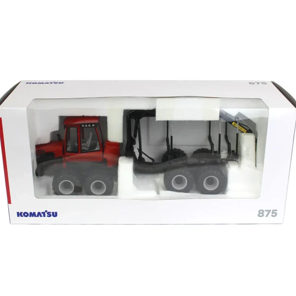 Manufacturer_First Gear, Inc. Logging Trucks<(B&D) 1/32 Komatsu 875.1 Forwarder by First Gear - Damaged Box
