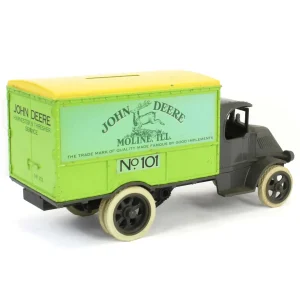 Manufacturer_ERTL Box Trucks & Trailers<(B&D) 1/25 Mack Bulldog 1926 Delivery Van, #1 in John Deere Bank Series - Damaged Item, Missing Box
