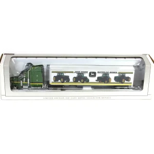 Manufacturer_SpecCast Box Trucks & Trailers<(B&D) 1/64 Peterbilt John Deere Waterloo Works Semi - Wrong Box